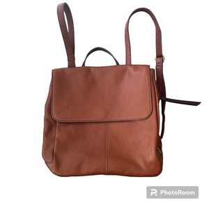 Fossil Backpack Purse in Brown